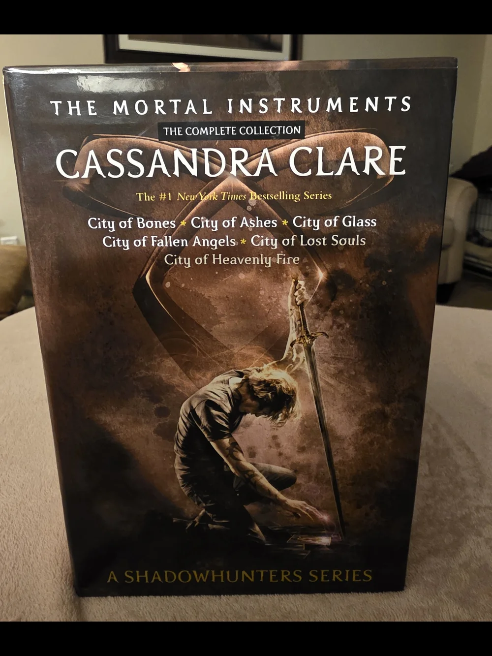 The Mortal Instruments Hardcover Box Set - Black and Gray Books 1-6 *+S/H Cost - Picture 6 of 7